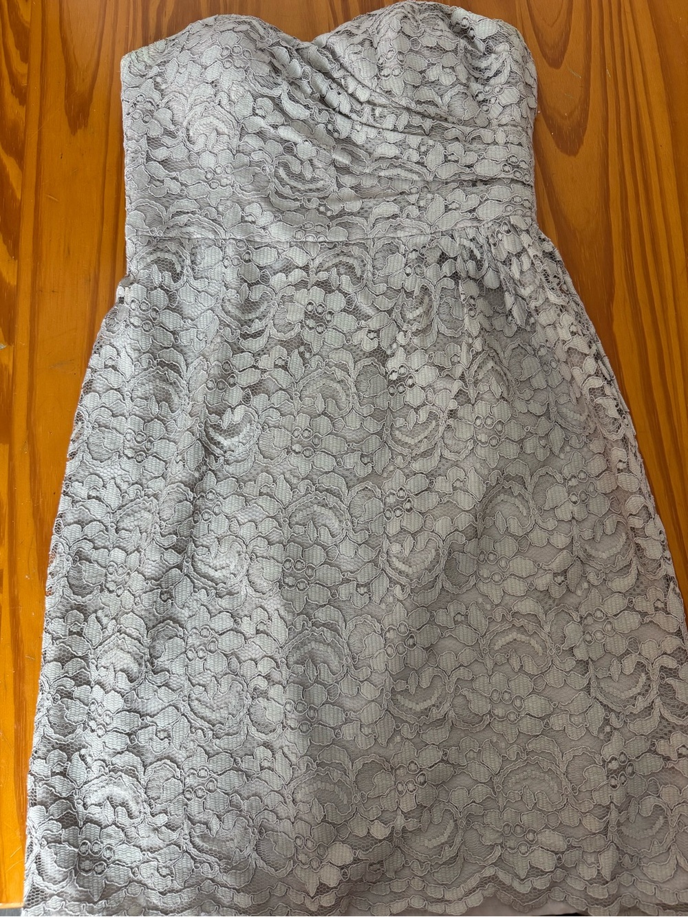 David’s Bridal Size 8 Steaples Lace A-Line Dress for Homecoming/wedding guest